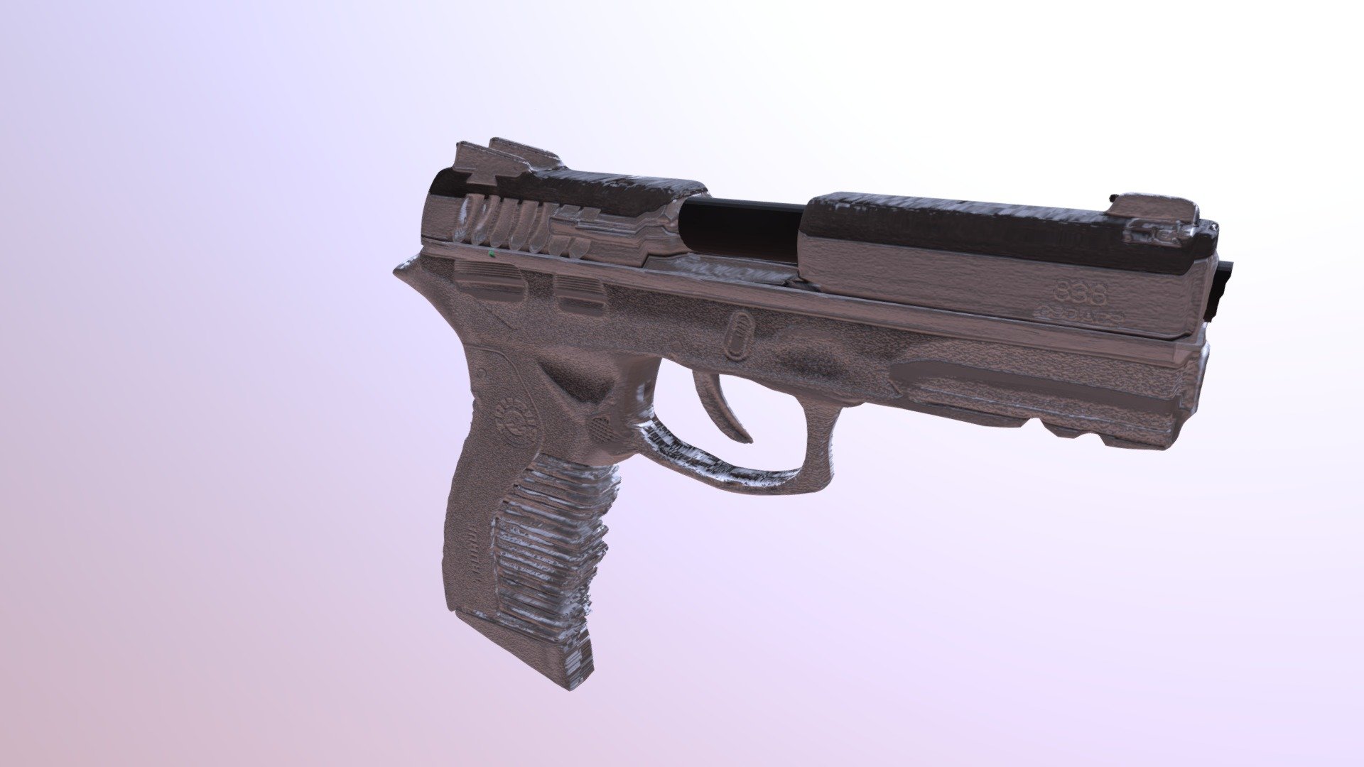 Taurus380Compact - 3D model by Durvalpop [4660977] - Sketchfab
