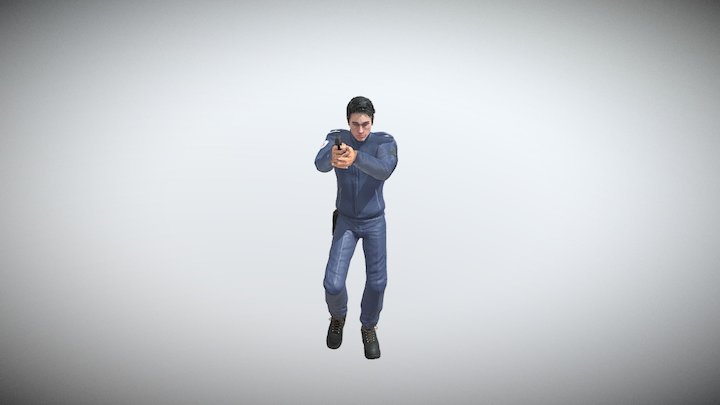 policeman 3D Model