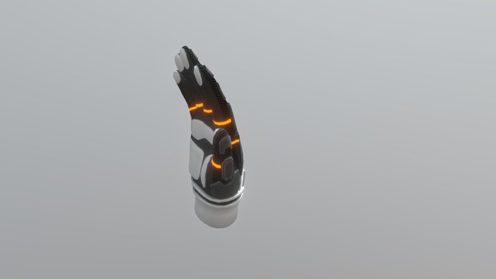 Sci- Fi Hand 3D Model