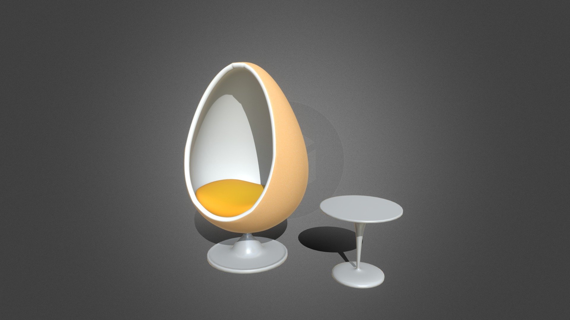 egg chair