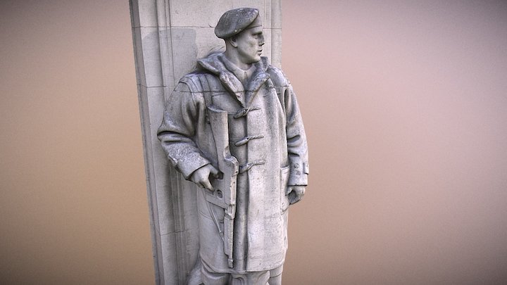 Soldier 3 - The Great Lines | Medway | Kent 3D Model