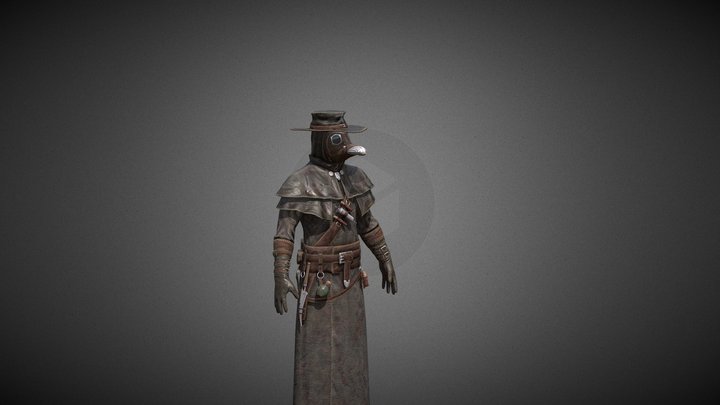 Doctor Plague 3D Model