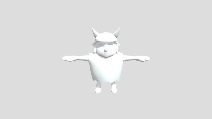 Character Viking 5 3D Model