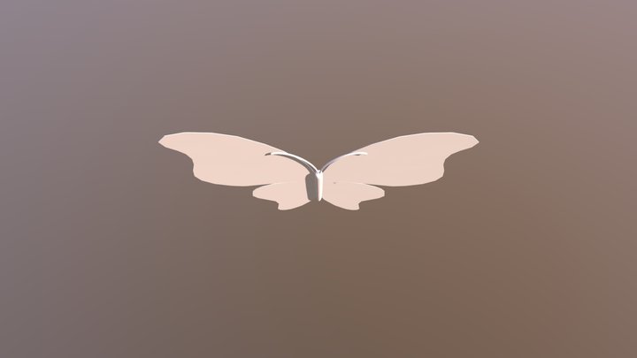 Butterfly Animation 3D Model