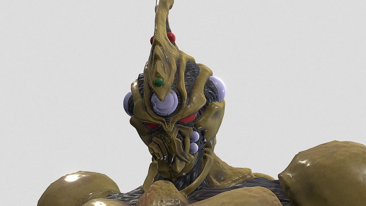 GUYVER 2 3D Model