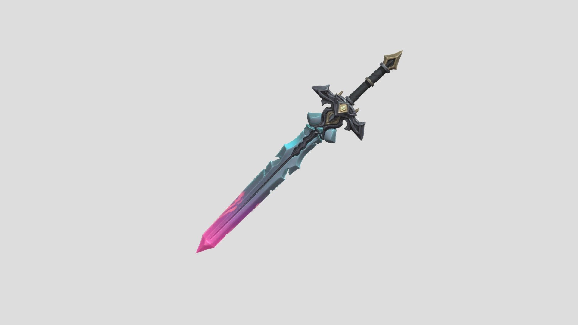 Crystalline Riftblade - 3D model by achaz [4665b38] - Sketchfab