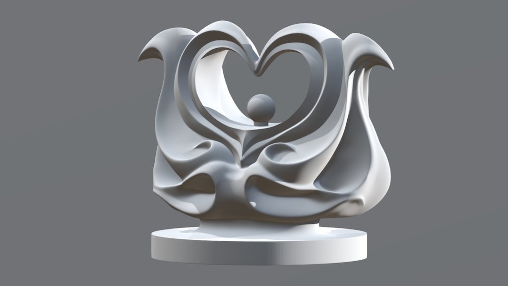 Heart Statue