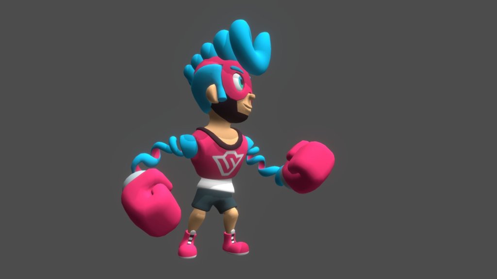 Nintendo Arms - Spring Man