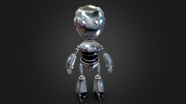 robot chracter 3D Model