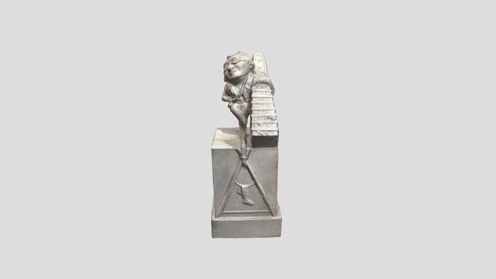 U 95 Jean-Baptiste Apollinaire Lebas 3D Model