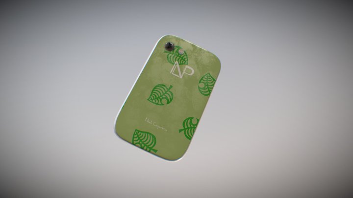 New version of the NookPhone (ACNH) 3D Model