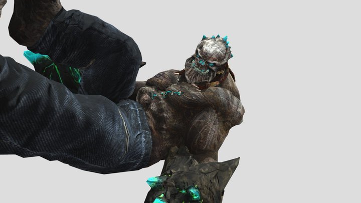 cursed boss hip Hop dancing xd 3D Model