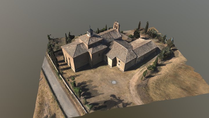 Ermita de Nuestra Señora del Peral y alrededores 3D Model