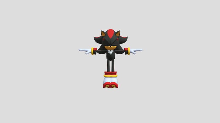 Sonic Racing: CrossWorlds - Shadow Model 3D Model