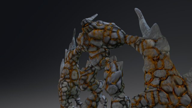 Golem 3D Model