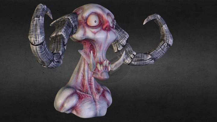 Monster No01 3D Model