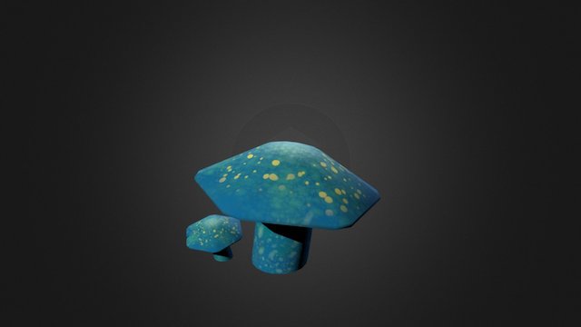 Mushrooms 3D Model