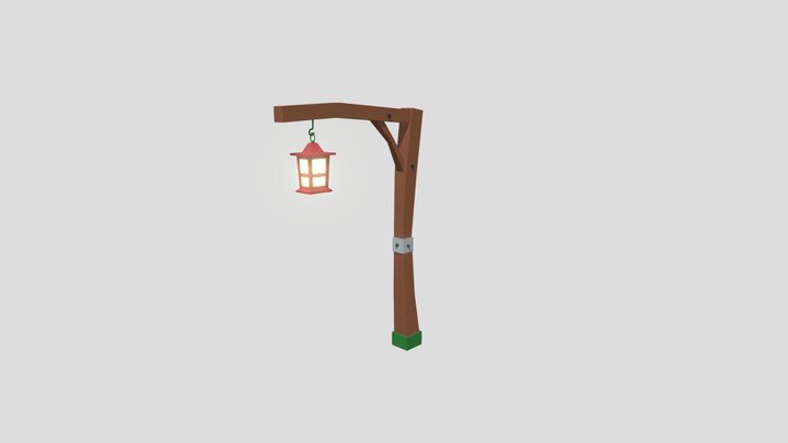 Street Lamp 3D Model