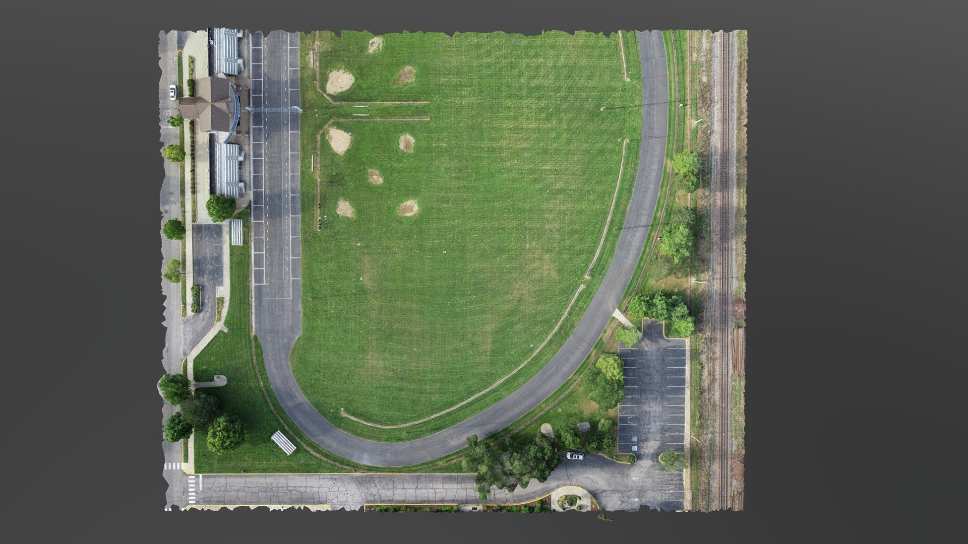 ISU Rec East Field 1 3D model by Aaron M. Estes (aaronestes
