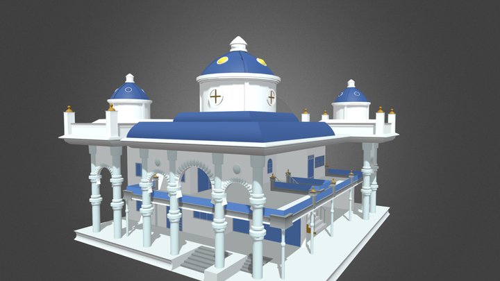 Villa 3D Model
