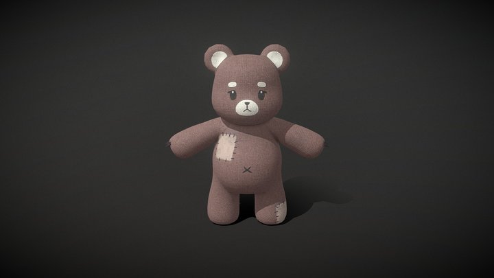 Jun jun bear 3D Model