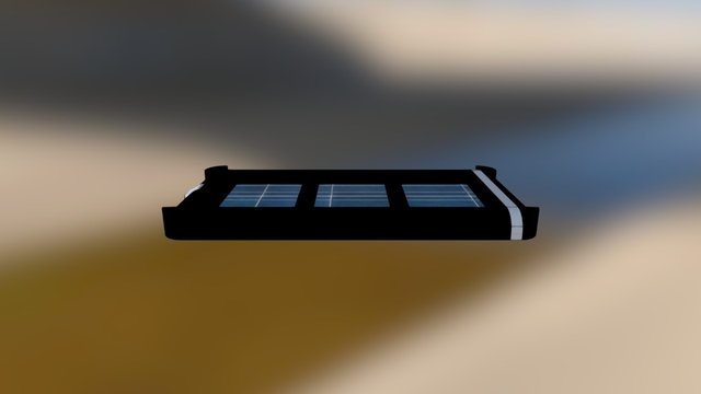 Iphone 6S+ solar case 3D Model
