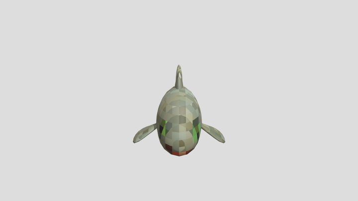 Low Poly Sea Monster