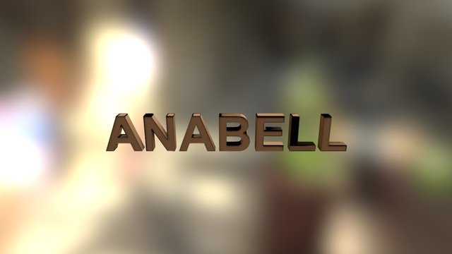 Anabell 3D Model