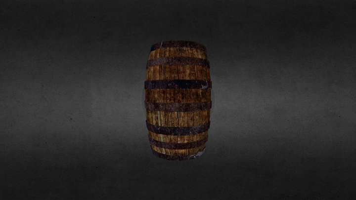 Barrel 3D Model