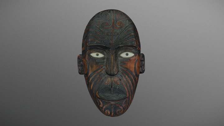 Maori mask 3D Model