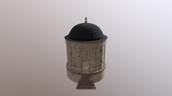 Mussenden Temple Final 3D Model