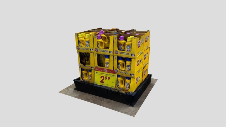 Detergent Pallet 3D Model