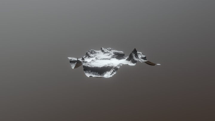 Mountain 6 Seamless2 3D Model