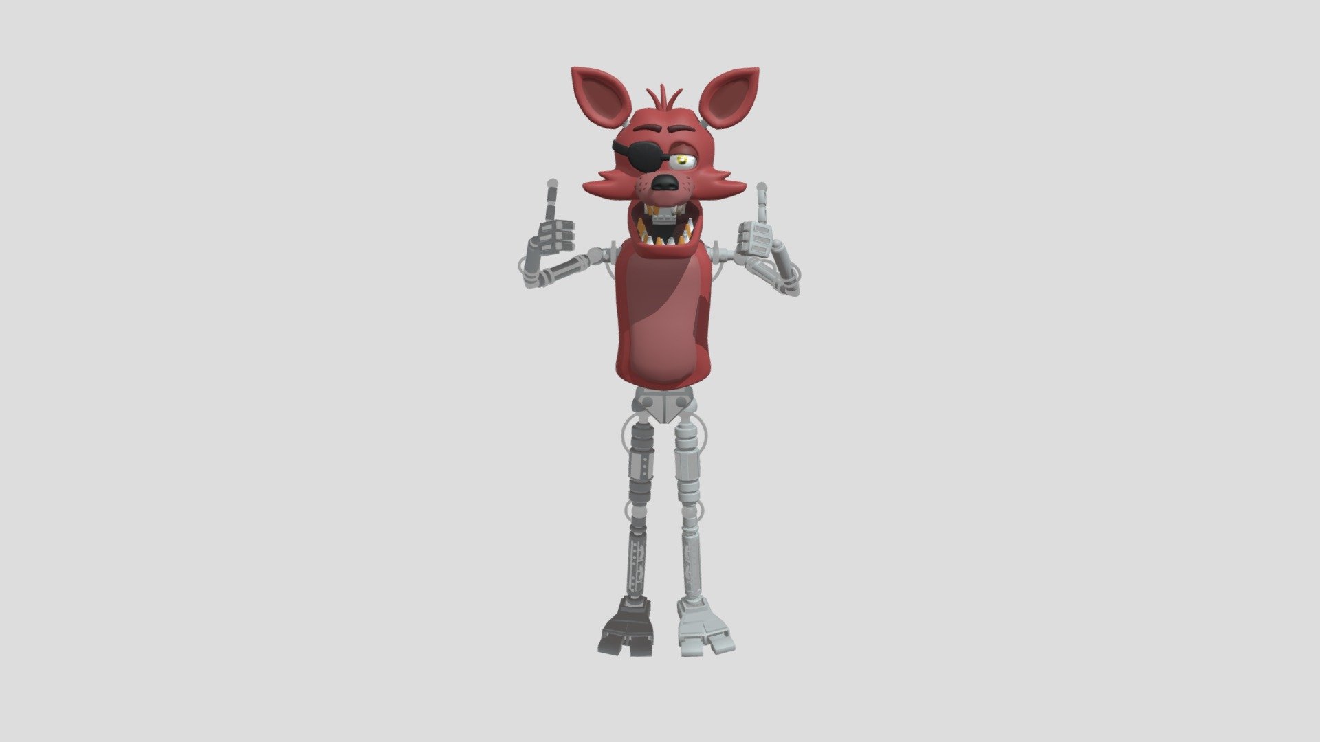 Anniversary Foxy UFMP - Download Free 3D model by Murzik 267 (@Murzik ...