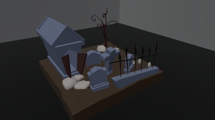 Graveyard 3D Model
