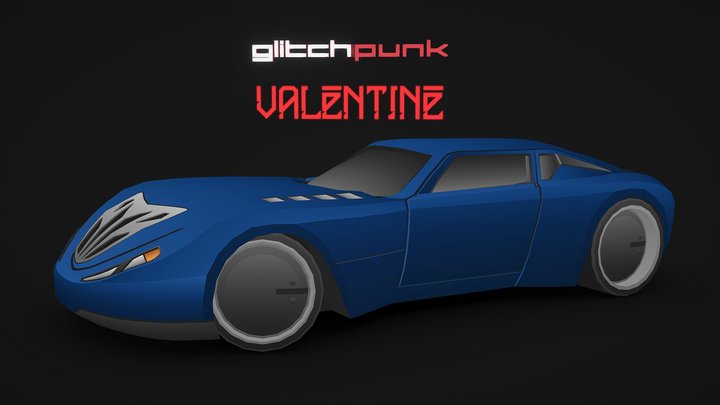 Glitchpunk - Valentine 3D Model