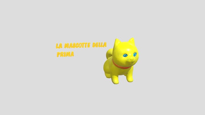 1PROVA - MASCOTTE DI CLASSE PRIMA 3D Model