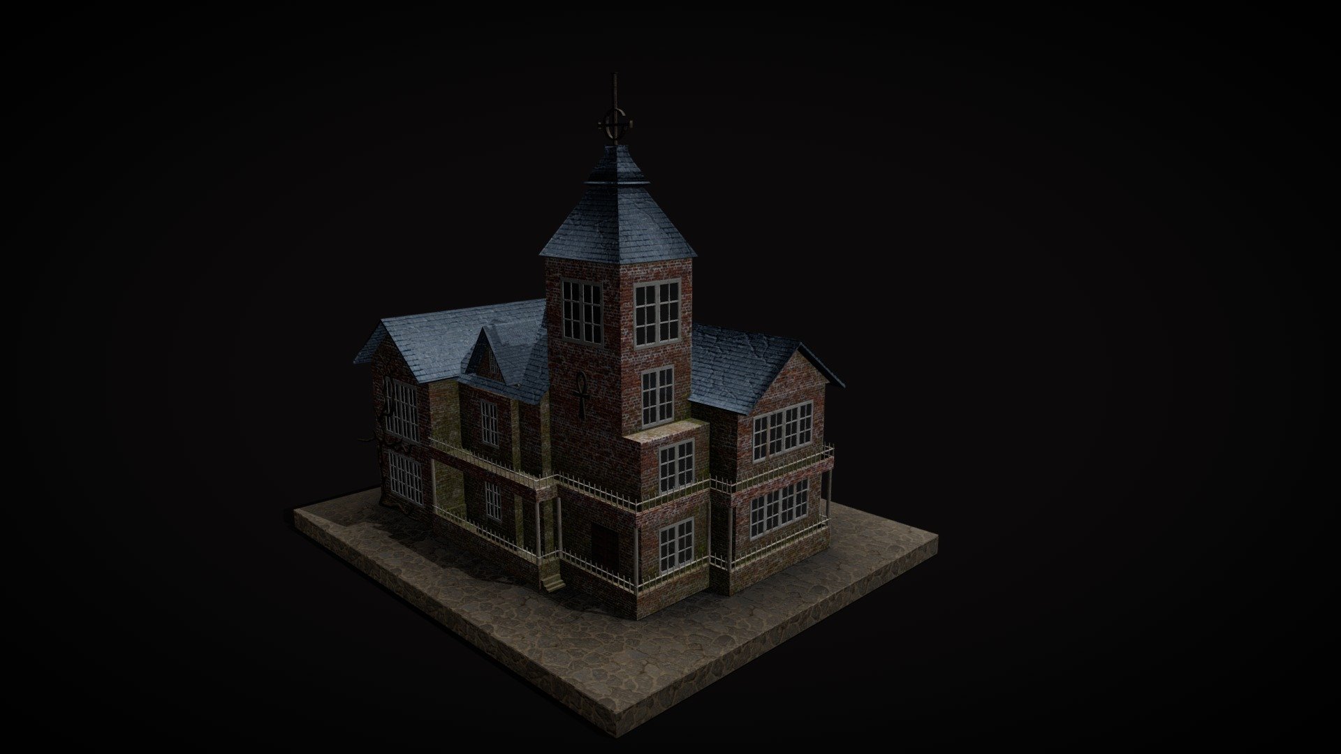 haunted house-the house of ancient symbols