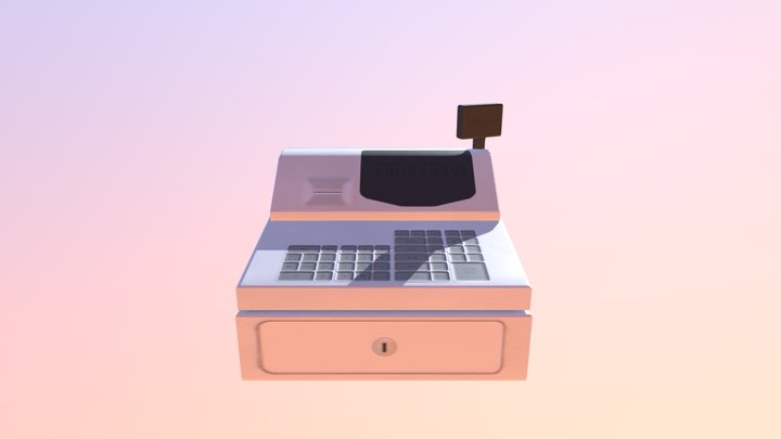 Cash Register (Ethan.G) 3D Model