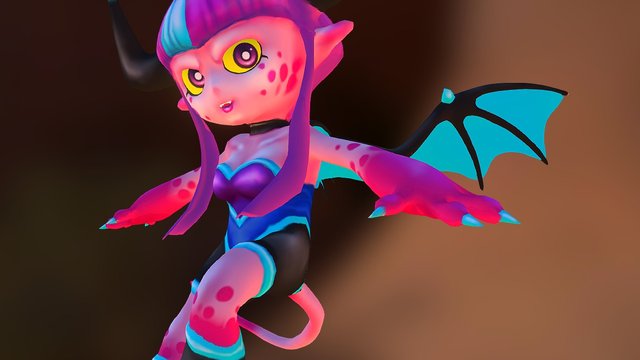 Lilin & the Stolen Souls: LILIN 3D Model