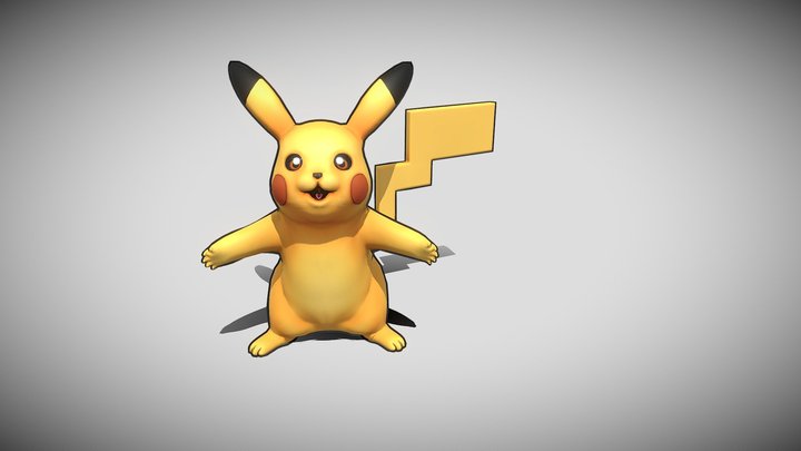 Pikachu 3D Model