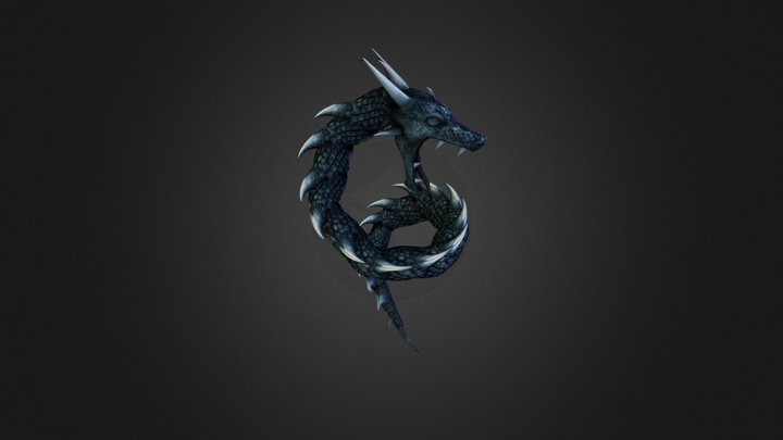 Dragon Pose 3D Model