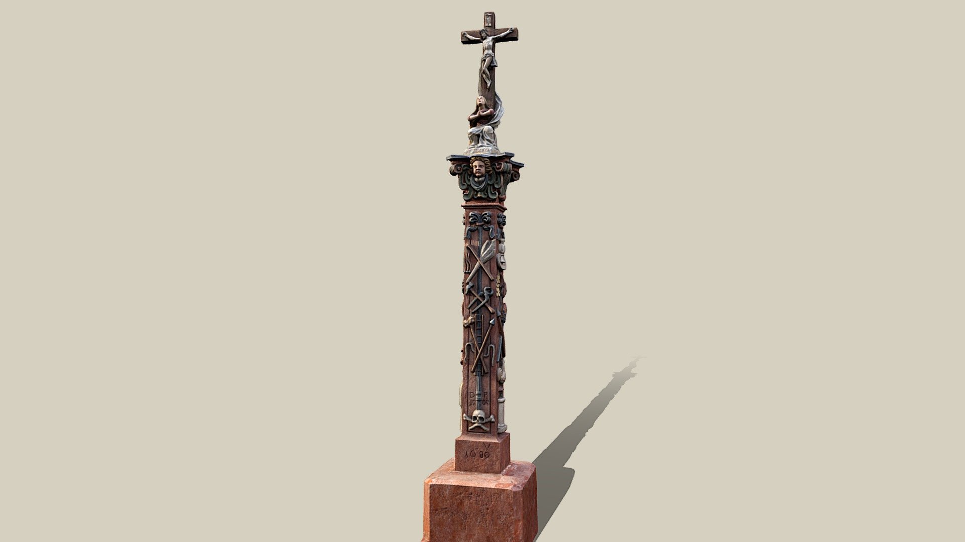 Kruzifix — Sketchfab embed 3D viewer