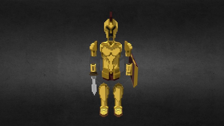 Roman 3D Model
