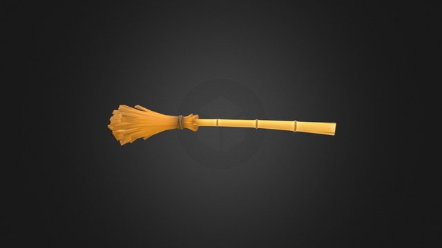 Magic Broom Geo 3D Model