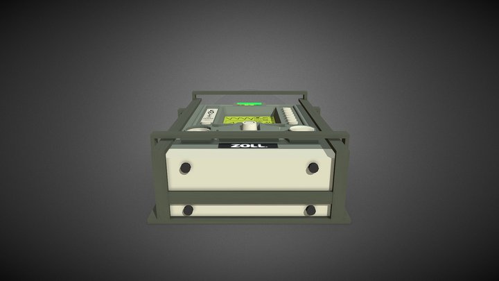 EMV+ Portable Ventilator 3D Model
