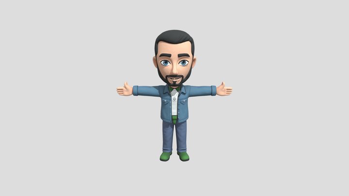 Avatar Style 3D Model