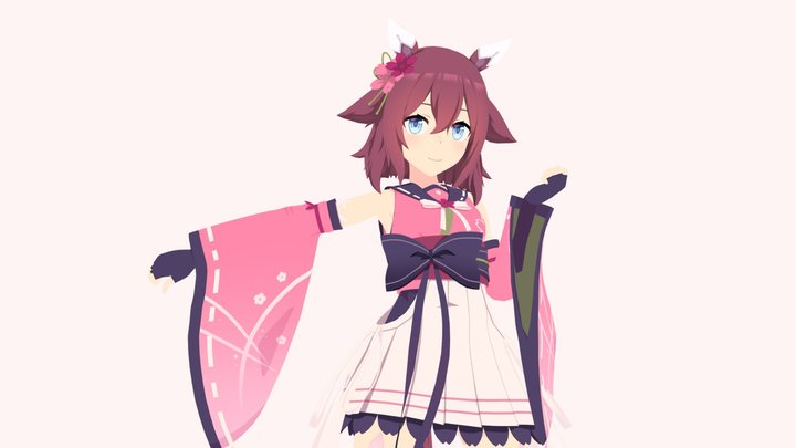 Sakura Chiyono O 3D Model