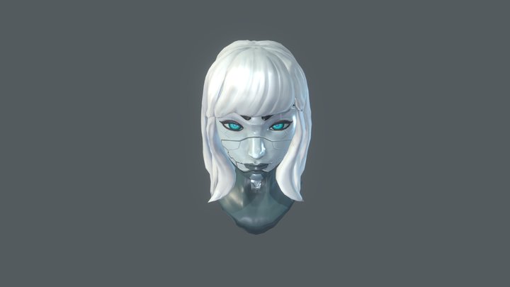 Android - Head Bust 3D Model