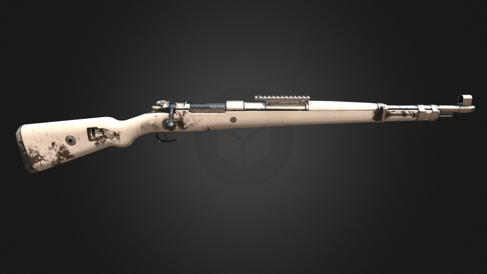 Rugged (Beige) - Kar98k | PUBG - 3D model by pubgitems.info (@pubgitems ...